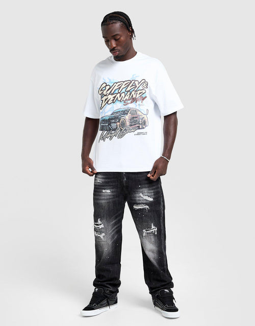 Etch Relaxed Ripped Jeans