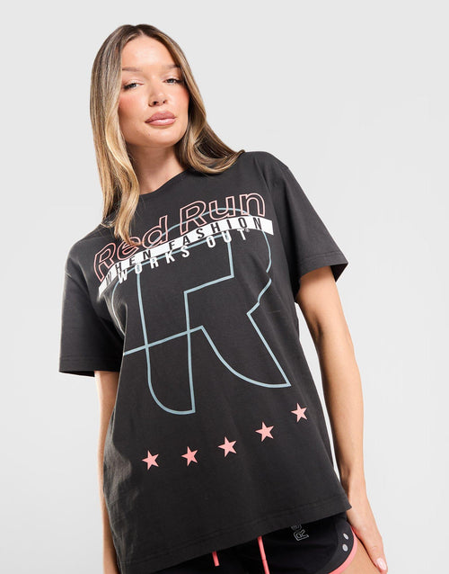 Outer Space Oversized Graphic T-Shirt