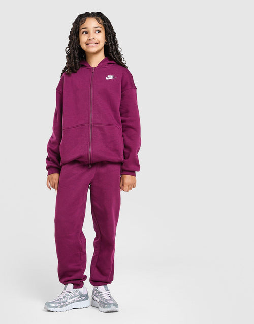 Girls' Club Fleece Full Zip Hoodie Junior