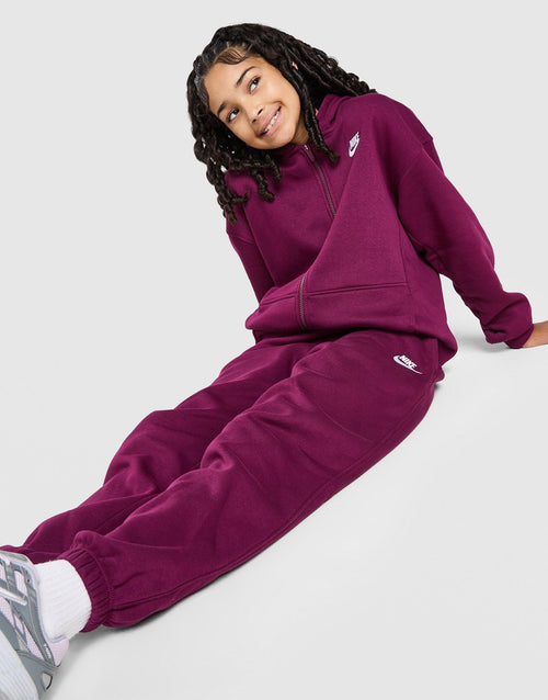 Girls' Club Fleece Boyfriend Joggers Junior