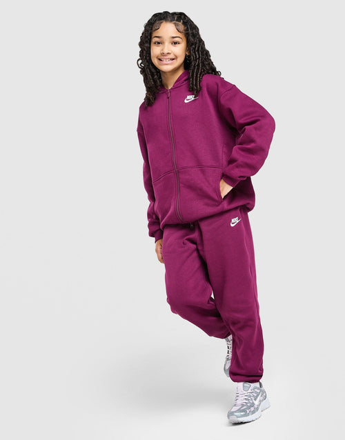 Girls' Club Fleece Boyfriend Joggers Junior