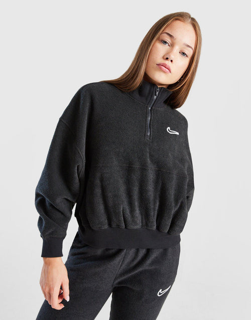 Girls' Cosy 1/4 Zip Fleece Junior