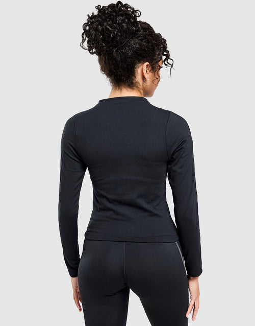 Training One Velvet Binding Long Sleeve Top
