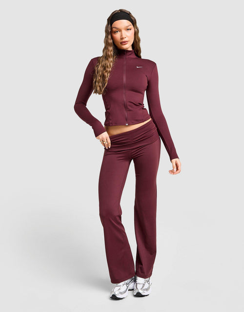 Training One Fold Over Flared Leggings