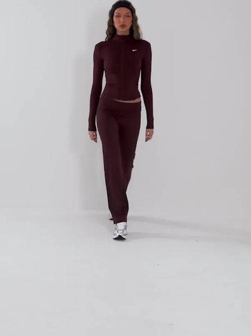 Training One Fold Over Flared Leggings