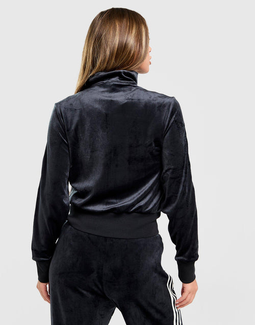 Velour 3-Stripes Track Top