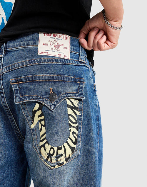 Bobby Single Needle Flap Jeans