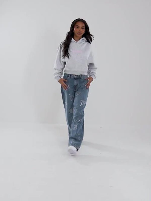 Crystal Diamante Jeans