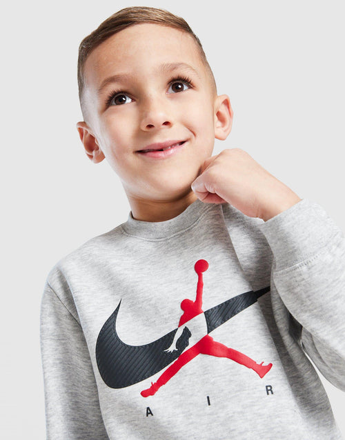 Jumpman Swoosh Crew Tracksuit Children