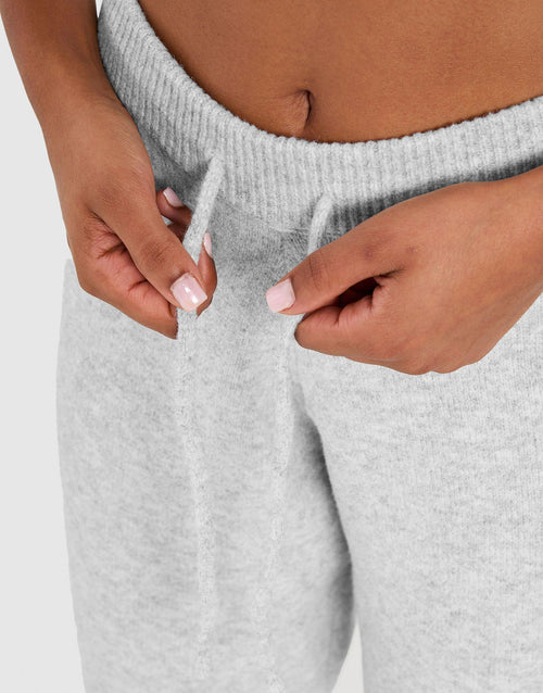 Varsity Knitted Wide Joggers