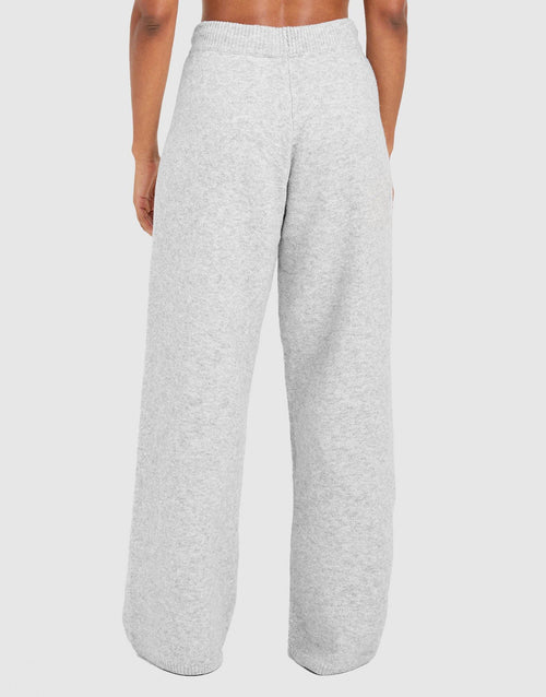 Varsity Knitted Wide Joggers