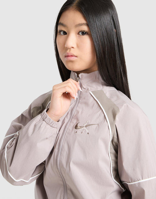 Girls' Woven Wide Leg Tracksuit Junior