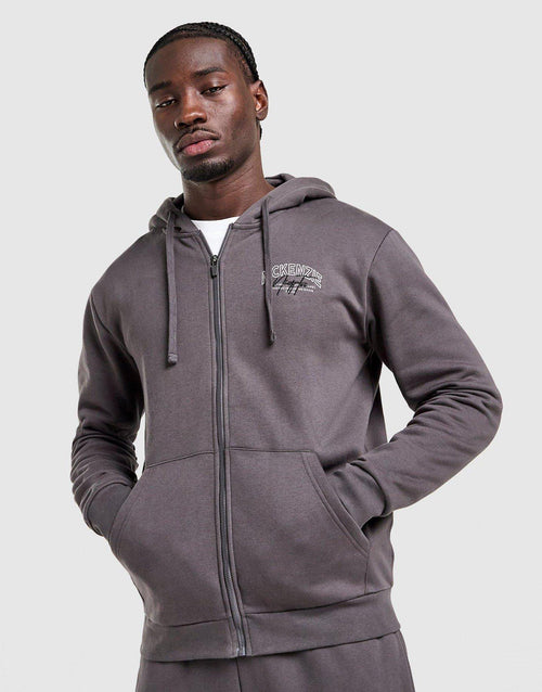 Script Full Zip Hoodie