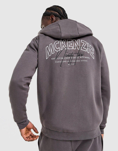 Script Full Zip Hoodie