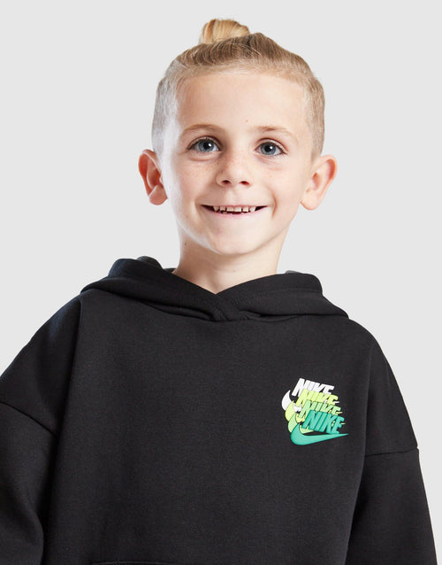 Repeat Swoosh Overhead Hoodie Tracksuit Children