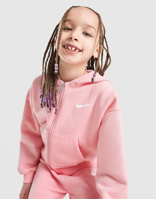 Girls' Graphic Full Zip Tracksuit Children