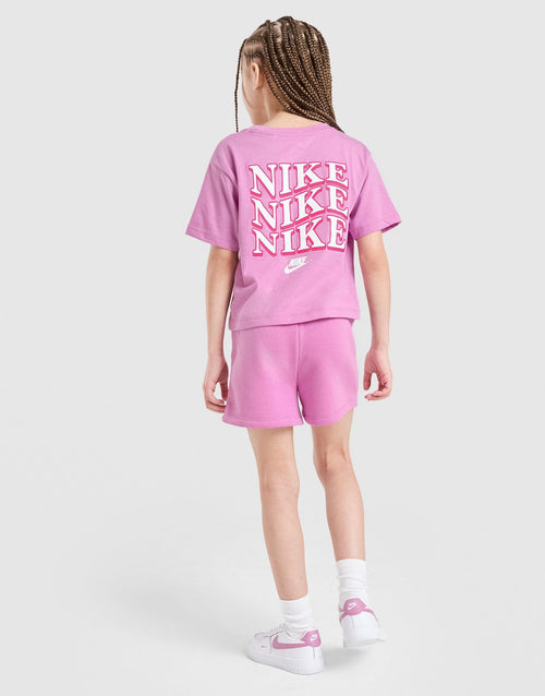 Girls' Repeat T-Shirt/Shorts Set Children
