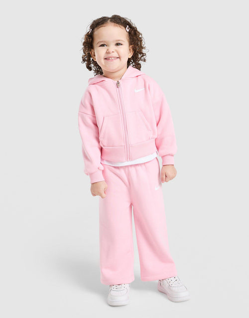 Girls' Graphic Full Zip Hooded Set Infant