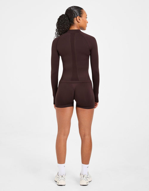 Empower Seamless Full Zip Top