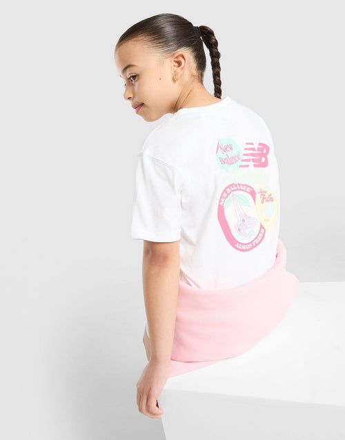 Girls' Sticker T-Shirt/Shorts Set Children
