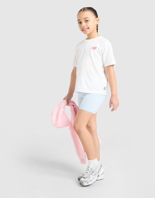 Girls' Sticker T-Shirt/Shorts Set Children