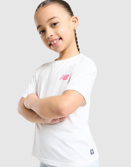 Girls' Sticker T-Shirt/Shorts Set Children