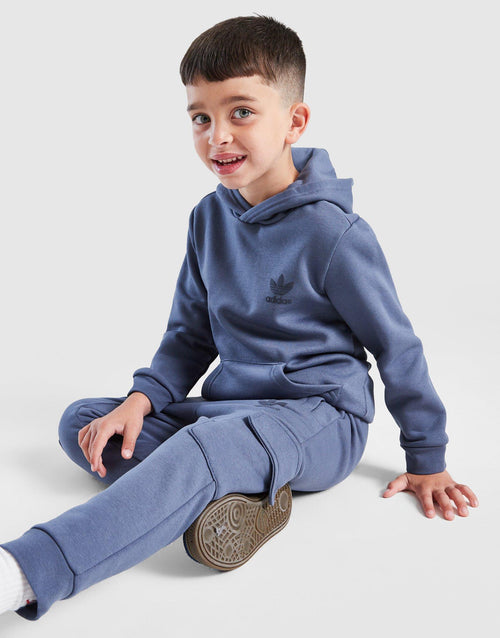 Essential Overhead Hooded Tracksuit Children