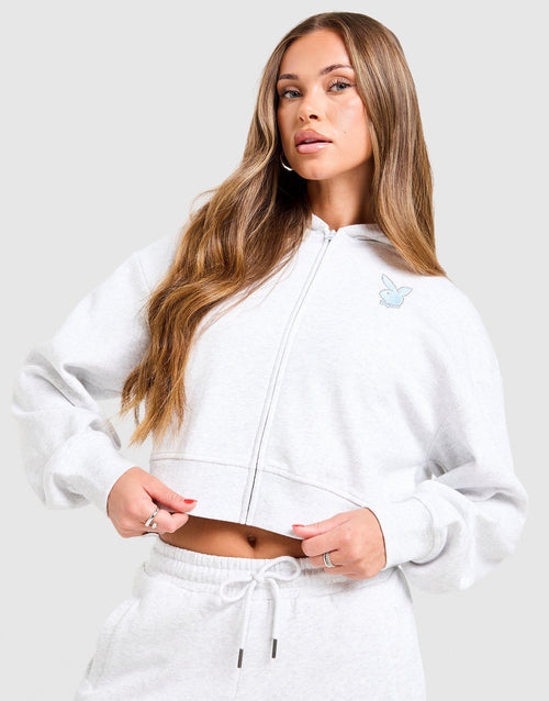 Diamante Full Zip Hoodie