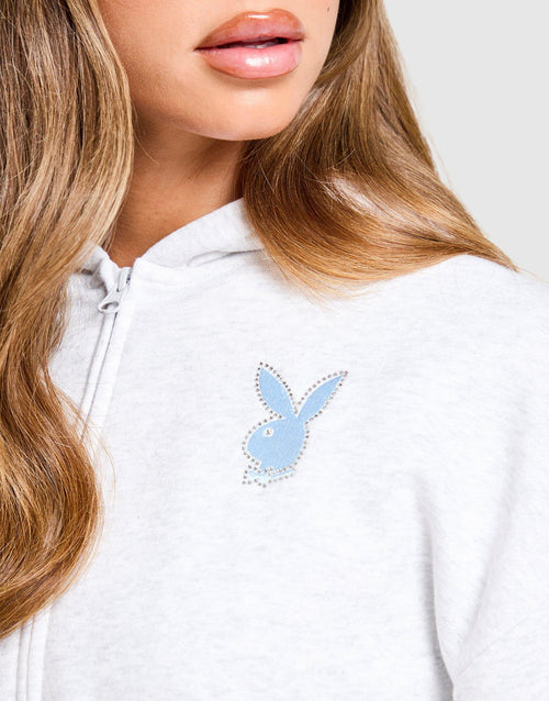Diamante Full Zip Hoodie