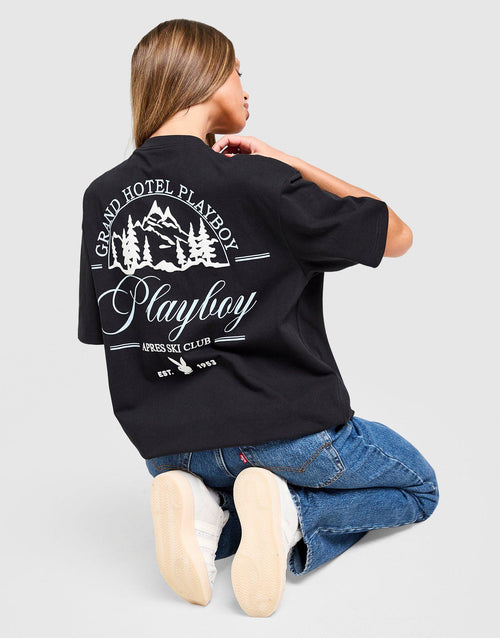 Ski Graphic Boyfriend T-Shirt