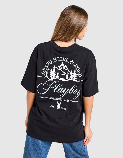 Ski Graphic Boyfriend T-Shirt