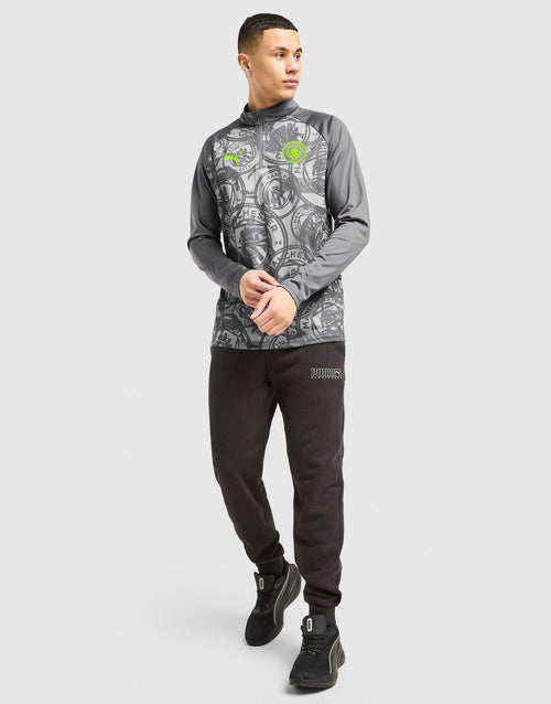 Manchester City FC Warm Up 1/4 Zip Top