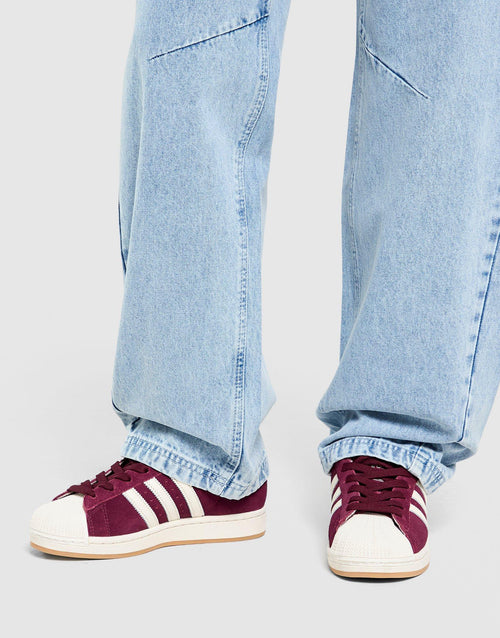 Mid-Rise Barrel Jeans