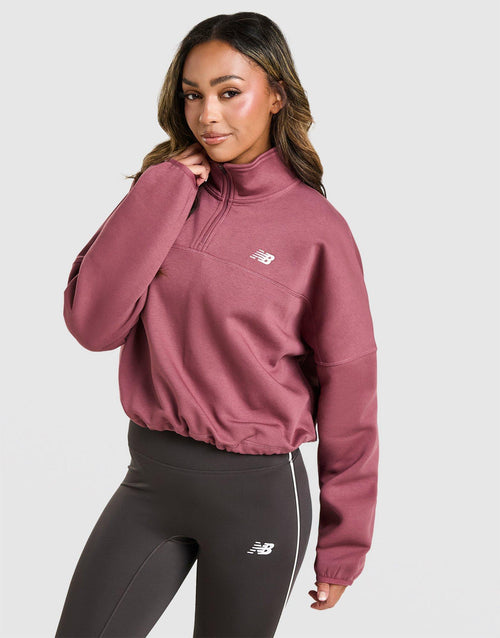 Logo 1/4 Zip Fleece