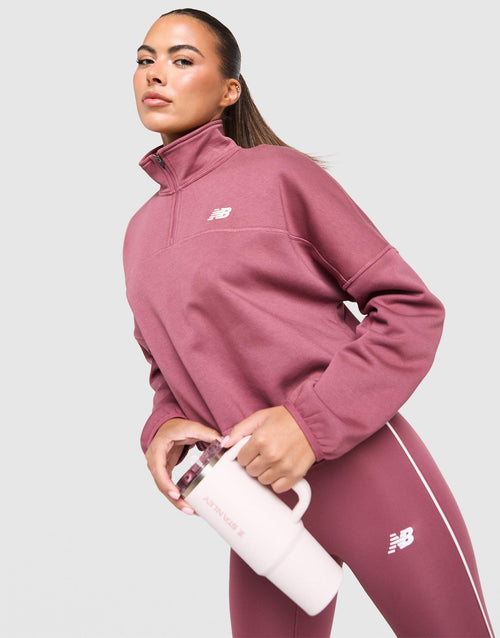 Logo 1/4 Zip Fleece
