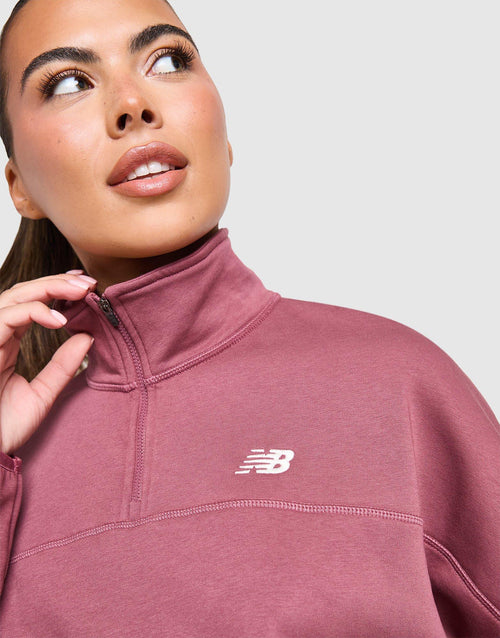 Logo 1/4 Zip Fleece