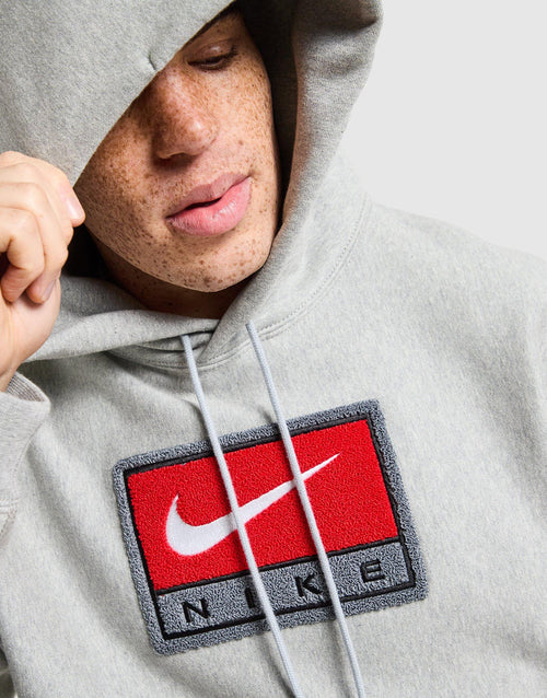 Chenille Logo Solo Swoosh Hoodie