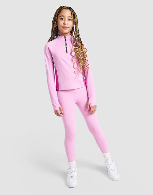 Girls' Pro Dri-FIT 1/2 Zip Top Junior
