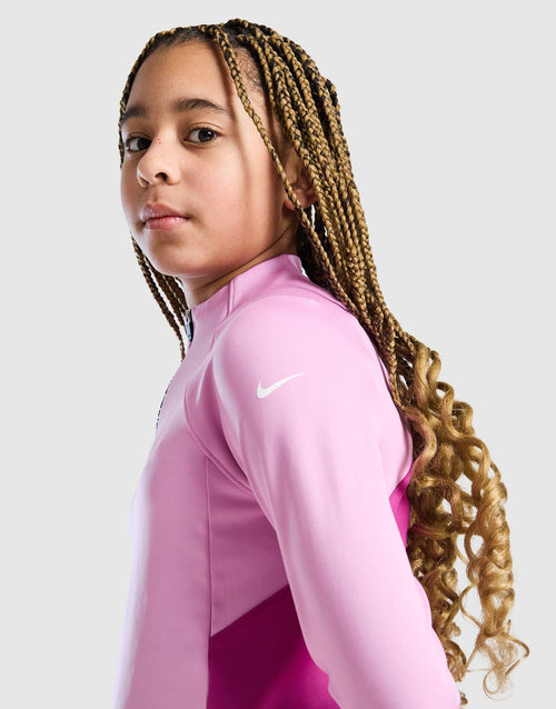 Girls' Pro Dri-FIT 1/2 Zip Top Junior
