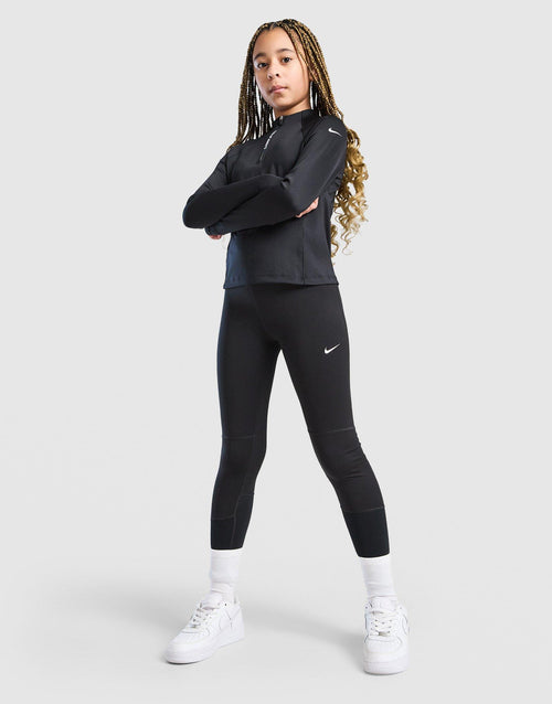 Girls' Pro Dri-FIT 1/2 Zip Top Junior