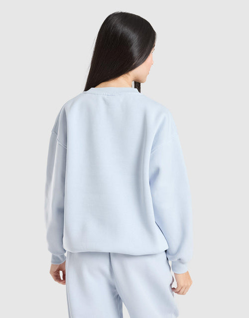 Girls' Club Oversized Crew Sweatshirt Junior