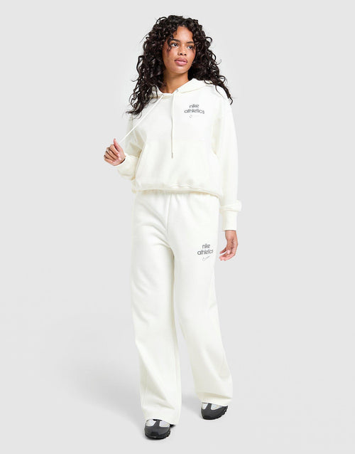 Phoenix Fleece Graphic Swoosh Wide Leg Joggers