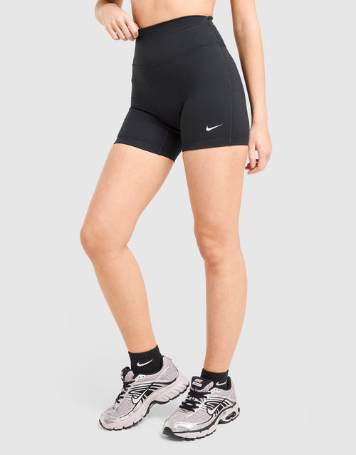 One High-Waisted Biker Shorts