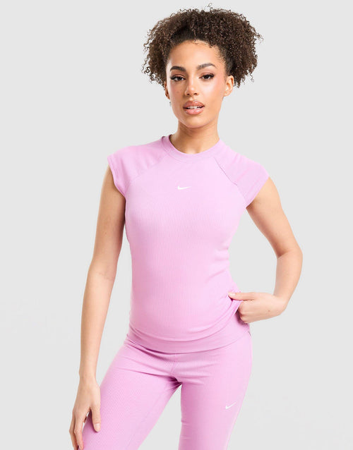 Chill Knit Ribbed T-Shirt