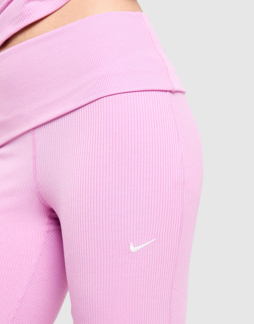 Chill Ribbed Flare Leggings