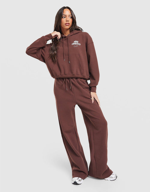 Graphic Swoosh Oversized Hoodie