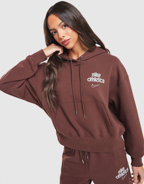 Graphic Swoosh Oversized Hoodie
