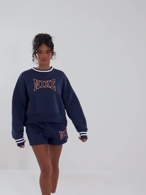 Classics Graphic Phoenix Oversized Crew Sweatshirt