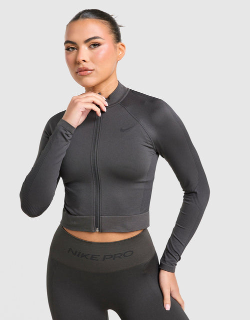 Pro Training Seamless Full Zip Top
