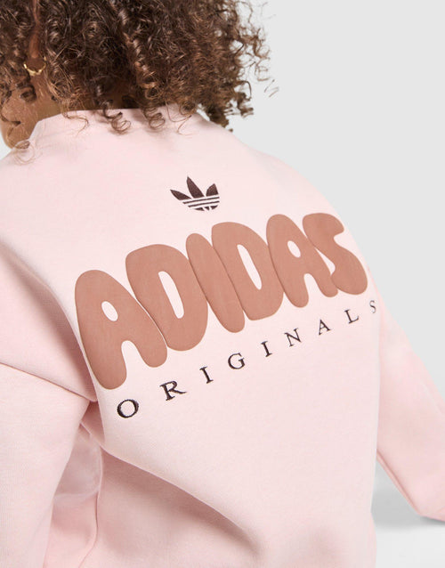 Girls' Bubble Crew Tracksuit Children